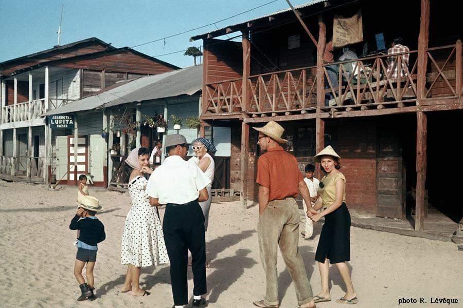Shore of San Cristobal in 1960